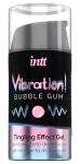 Intt Cosmetics Vibration! - folyékony vibrátor - rágógumi (15 ml)