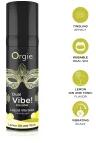 Orgie Dual Vibe - unisex folyékony vibrátor - Gin Tonic (15 ml)