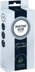 MISTER SIZE vékony óvszer - 47 mm Kiszerelés: 10 db
