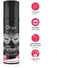Orgie Dual Vibe - unisex folyékony vibrátor - Eper - Gin Tonic (15 ml)