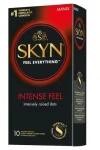 Manix SKYN Intense Feel - latexmentes, gyöngyös, vegán óvszer Kiszerelés: 10 db