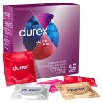 Durex Love Mix - óvszer csomag Kiszerelés: 40 db