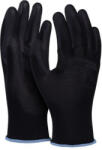 DONAU Szerelőkesztyű, PU, DONAU "Safety", 9/L méret, fekete (32031221-09) - iroszer24