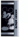  Disney Mickey fürdőlepedő, strand törölköző 70x140cm (Fast Dry) (AYM078237) - oliviashop