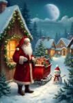 Alipson Puzzle - Puzzle Ajunul Crăciunului - 500 piese Puzzle