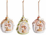 Decorer Figurine religioase polirasina multicolora cu led 3xcm 5, 5 x 5 x 6 H (A55.39.91)