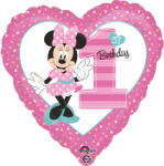 Anagram Balon folie Minnie 1st Birthday 43cm