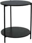 PAKOWORLD Masuta de cafea Rhythm, negru - negru, D48x60 cm (072-000063) Masa de cafea