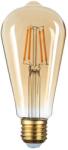 OPTONICA Bec LED FILAMENT, ST64, 4W, 220V, E27, lumină albă caldă (19450-)