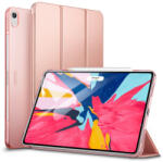 ESR Yippee Series iPad Pro 12.9 (2018) oldalra nyíló okos tok, rozé arany