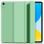 Tech-Protect Smartcase iPad 10.9", 10. gen. (2022) oldalra nyíló okos tok, világoszöld
