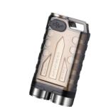 Supfire lanterna de buzunar tip breloc superfire em01, 800lm, 500mah, usb c, lumina de urgenta (95-EM01)