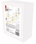 EMOS DCGW06 LED kerti dekorációs karácsonyi fényfüzér - hópelyhek 5m 3, 6W | 8 LED | 2700K | IP44 - meleg fehér