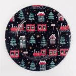  Bádog tálca kisvonat