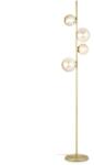 Ideal Lux Perlage sárgaréz-átlátszó állólámpa (IDE-317816) G9 4 izzós IP20 (317816)
