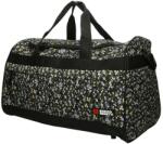 Enrico Benetti SAN JOSÉ fekete-kék virágos közepes sporttáska M 46041-435 - taskaweb