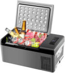 VEVOR 15 literes mini hűtőláda autóba és kempingezéshez kompresszoros mini fagyasztó -20 °C-ig - C15 (HUTOSZEKRENY_840281524044)