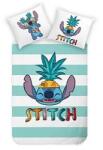  Stitch ágyneműhuzat szett - kék csíkos (STITCH246935-PP)