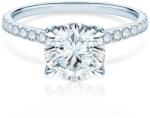 SAVICKI Inel de logodnă Share Your Love: aur alb, diamant de laborator - savicki - 17 391,00 RON
