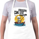 printfashion Egyszer csak lesz fogásom - Kötény - Fehér (17688414)