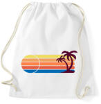 printfashion Summer palm - Sportzsák, Tornazsák - Fehér (17590830)
