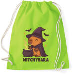 printfashion Witchybara - Sportzsák, Tornazsák - Limezöld (17649422)