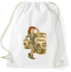 printfashion Pin up - Sportzsák, Tornazsák - Fehér (17712417)