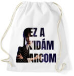 printfashion Wednesday ez a vidám arcom - Sportzsák, Tornazsák - Fehér (17598930)