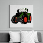 printfashion Traktor - Vászonkép - Fehér (17663230)