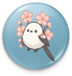 printfashion Shima Enaga - Kitűző, hűtőmágnes - Világoskék (17655123)