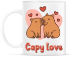 printfashion Capy love - Bögre - Fehér (17642049)