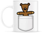 printfashion MrBean Teddy - Bögre - Fehér (17708302)