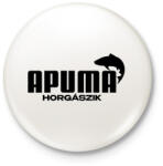 printfashion Apuma horgászik - Kitűző, hűtőmágnes - Fehér (17607336)