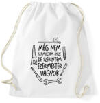 printfashion Még nem számoltam össze de szerintem ezermester vagyok - Sportzsák, Tornazsák - Fehér (17687214)