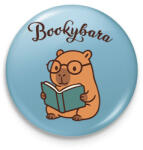 printfashion Bookybara - Kitűző, hűtőmágnes - Világoskék (17638277)