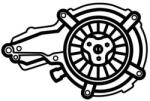 NRF Pompă de apă suplimentară (circuitul apei de răcire) NRF 390110 (390110) - automobilus