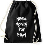 printfashion Need money for BMW fehér - Sportzsák, Tornazsák - Fekete (17631907)