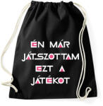 printfashion Én már játszottam ezt a játékot-Squid game - Sportzsák, Tornazsák - Fekete (17598031)