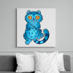 printfashion Kpop Demon Hunters - Derpy Tiger - Vászonkép - Fehér (17705633)