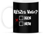 printfashion Részeg vagy? - fehér - Bögre - Fekete (17681200)