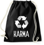printfashion karma - Sportzsák, Tornazsák - Fekete (17616031)