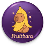 printfashion Fruitbara - Kitűző, hűtőmágnes - Lila (17621743)