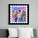 printfashion Saja Boys - Vászonkép - Fekete (17704284)