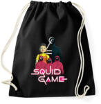 printfashion Squid game - Sportzsák, Tornazsák - Fekete (17597131)