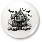 printfashion Vintage Halloween 2 - Kitűző, hűtőmágnes - Fehér (17672220)