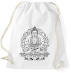 printfashion buddha - Sportzsák, Tornazsák - Fehér (17639964)