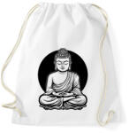 printfashion buddha - Sportzsák, Tornazsák - Fehér (17659314)