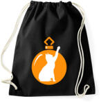 printfashion Macskás Fadísz - Sportzsák, Tornazsák - Fekete (17656615)