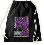 printfashion Evangelion - Sportzsák, Tornazsák - Fekete (17697565)