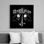 printfashion Kárhozat - Okkult Design - Vászonkép - Fekete (17702729)